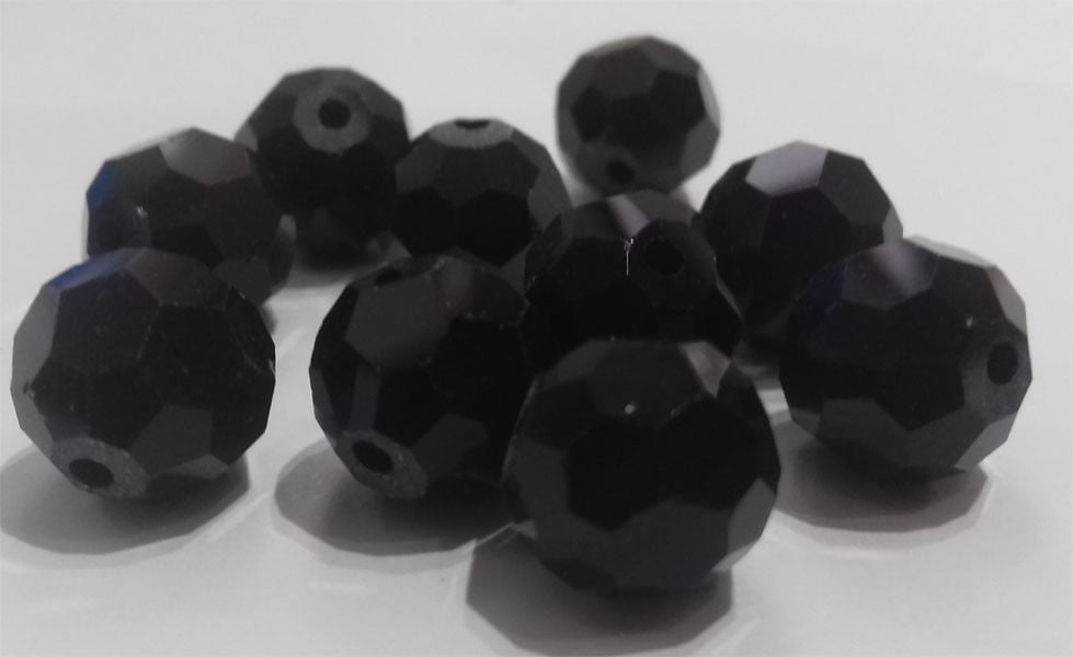 Kineski kristal lopta 10 mm crna