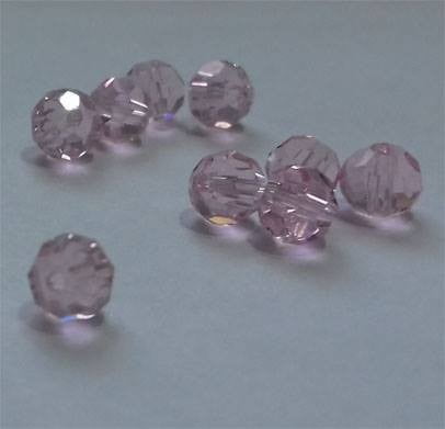 Kineski kristal lopta 4 mm roze