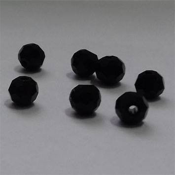 Kineski kristal lopta 4 mm crna