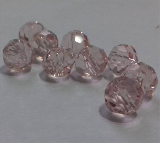 Kineski kristal lopta 6 mm roze