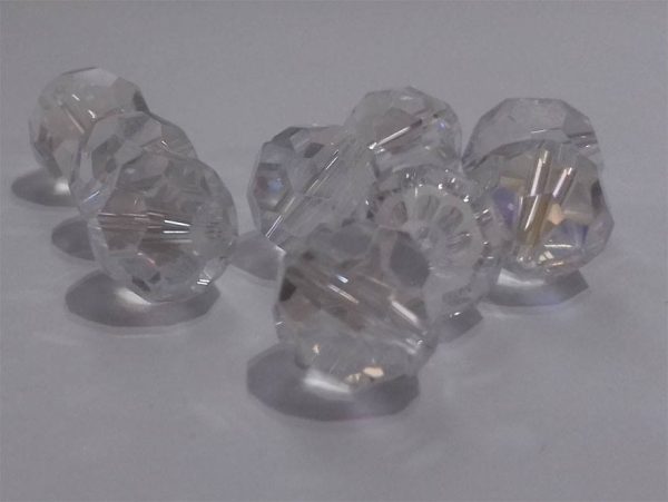 Kineski kristal lopta 8 mm kristal AB-niska 40 cm